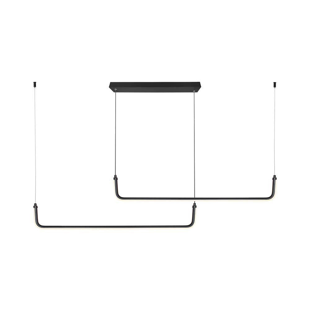 Lampada a sospensione LED 4000K nera V-TAC VT-7770