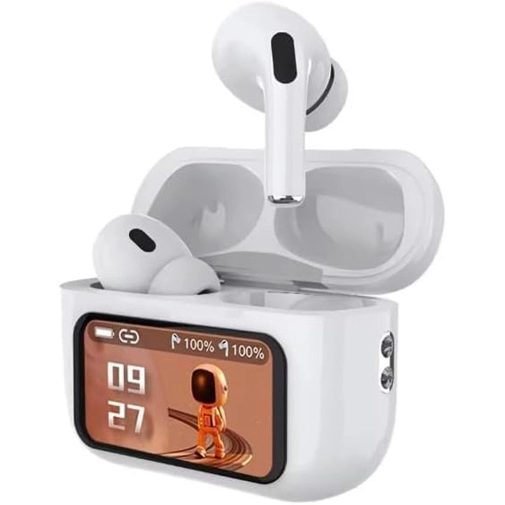 Trade Shop - Cuffie Bluetooth Auricolari Wireless Tecnologia Anc/enc Con Display Intelligente Touch -