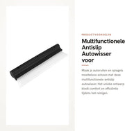 Wisser Antislip Multifunzionale - Peso Leggero - Piastra in Gomma - Disegno a T - Materiale Silicone Durevole - Wisser per Finestre