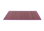 Tappeto Bamboo Antiscivolo In Tinta Unita Cucina Salotto - 50x75 - Viola