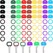 Set di Chiavi Identificatori a Colori per Portachiavi di Casa - 80 pezzi. Gruppo di Identificatori in Metallo.
