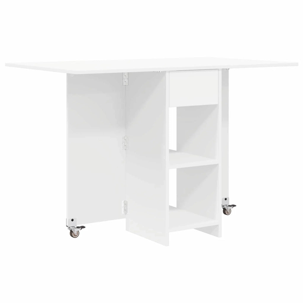 Tavolo da Pranzo 115 x 70 x 75 cm Legno ingegnerizzato Bianco 8006029