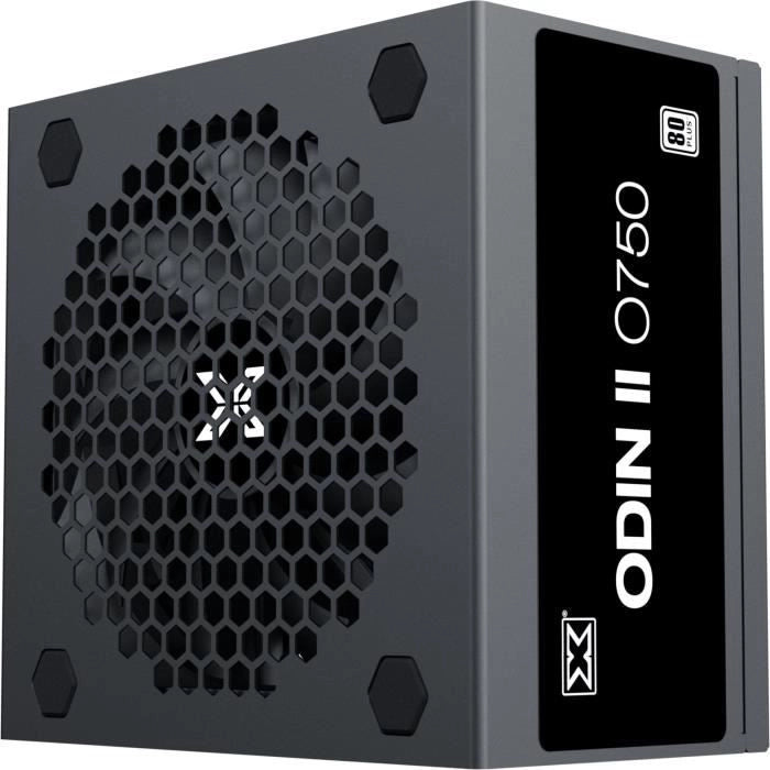 Alimentatore PC - XIGMATEK - Odin II O750 - 750W - 80Plus - Non modulare - Ventola da 120mm - Nero