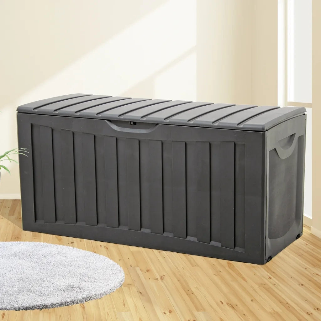 Contenitore Portaoggetti Nero 118x53x57 cm in Polipropilene 153887
