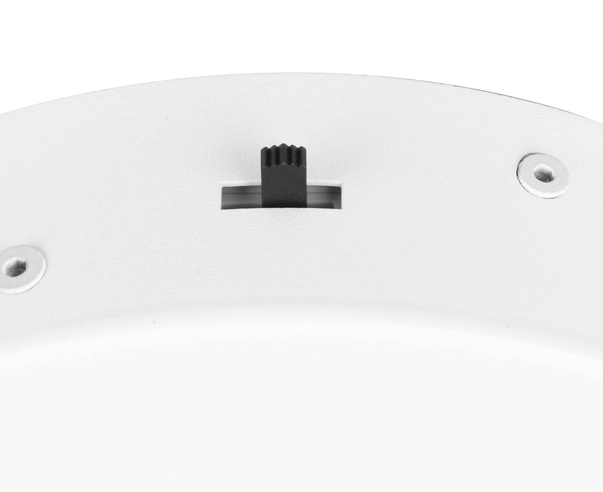 Lampada a sospensione LED, metallo, bianco, D 75 cm, Darvin