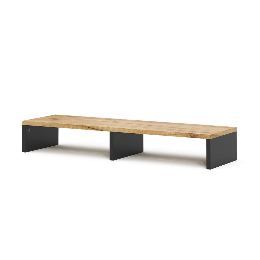 Vicco Supporto per monitor Antracite/quercia dorata 80 x 12 cm