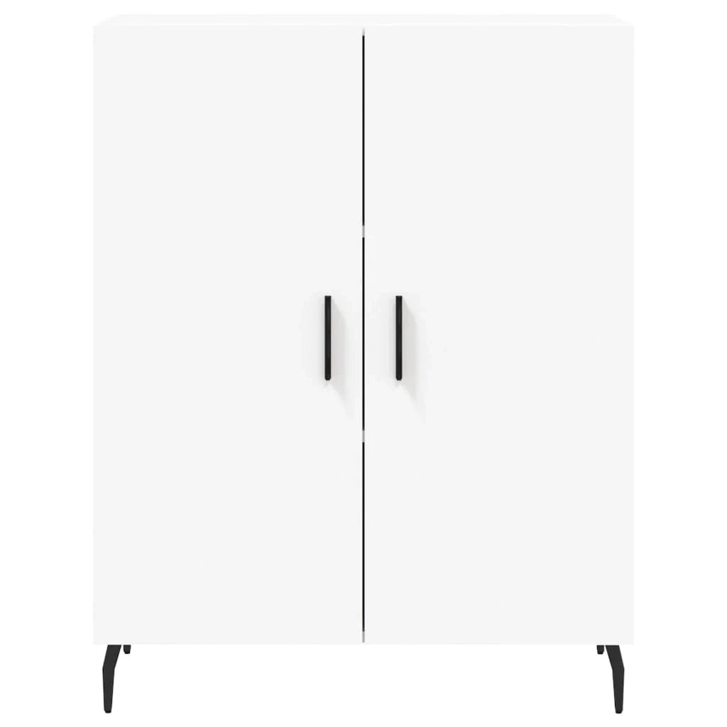 Buffet credenza cassettiera armadio mobile contenitore organizer cucina soggiorno salotto alto 69,5 x 34 x 180 cm legno ingegnerizzato bianco 02_0032586