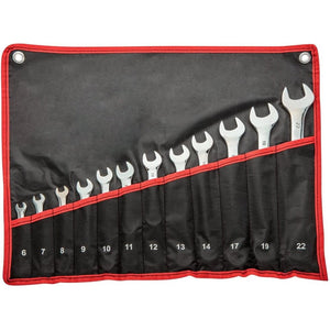 Topex 35d359 set di chiavi combi binate 12 pezzi, 6-22mm ds