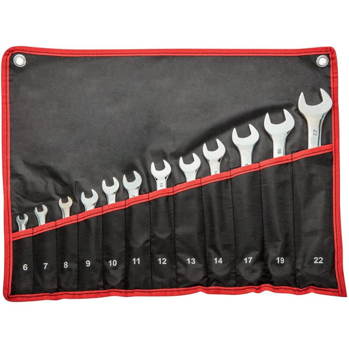 Topex 35d359 set di chiavi combi binate 12 pezzi, 6-22mm ds