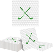 Serviette da Cocktail 40 pezzi - Serviette in carta - Design golf - 33 x 33 cm - Serviette da festa