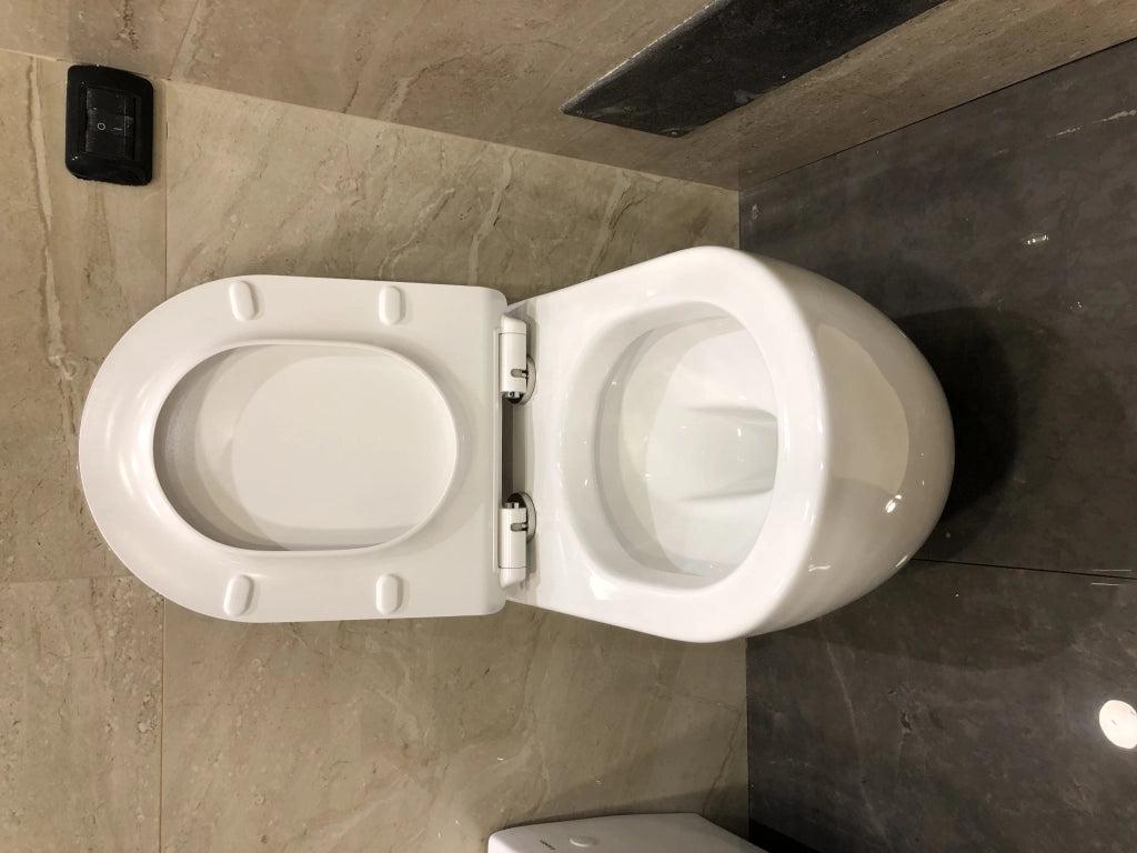 Sanitari sospesi filo muro, linea tonda
