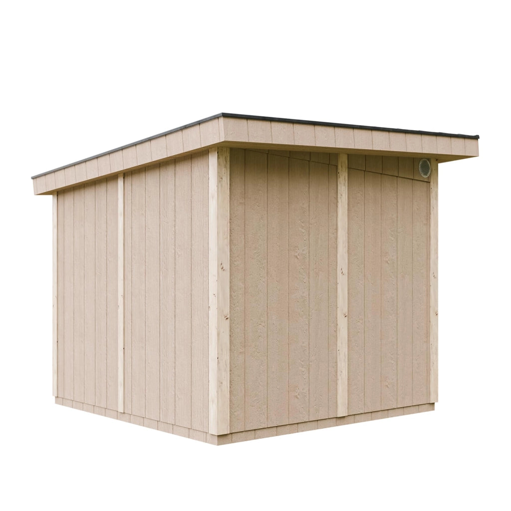 Casetta da Giardino di QUALIT? PREMIUM 5,9m?²-L279xW293cm - TIMBELA M903-HARVEST HONEY