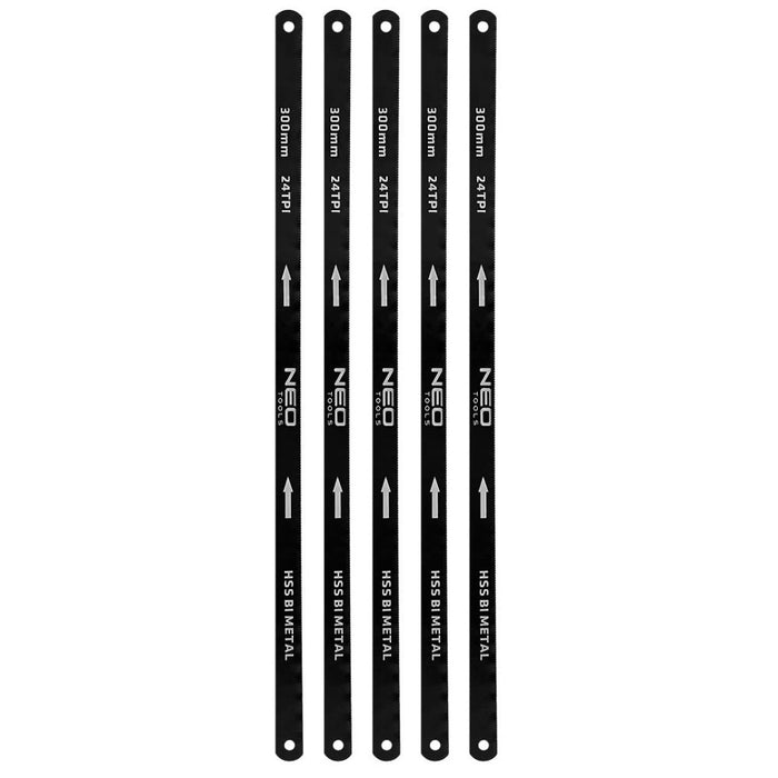 Topex 43-355 lame in metallo per er seghetto 300 mm