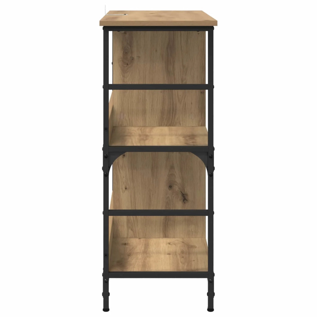 Libreria rovere artigianale 78.5 x 33 x 82 cm Legno multistrato 882754