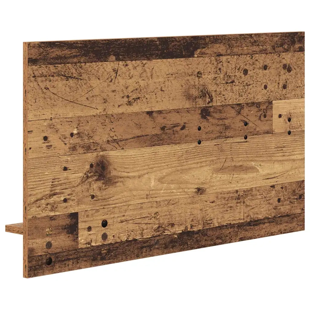 Appendiabiti a muro con specchio Legno vecchio 90 x 10 x 50 cm CFW8466880