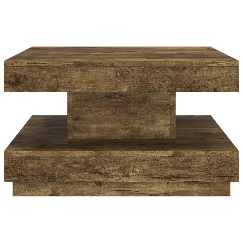 Tavolino da salotto | Tavolino da caff¨¨ | Tavolino da Soggiorno Marrone Scuro 60x60x35 cm in MDF