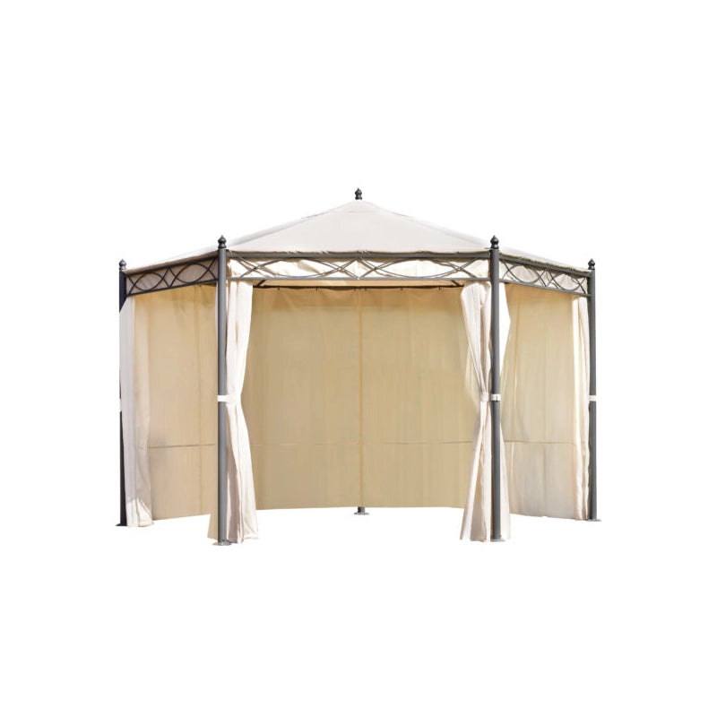 Copertura di ricambio MOIA per gazebo esagonale da 4 m cop 370