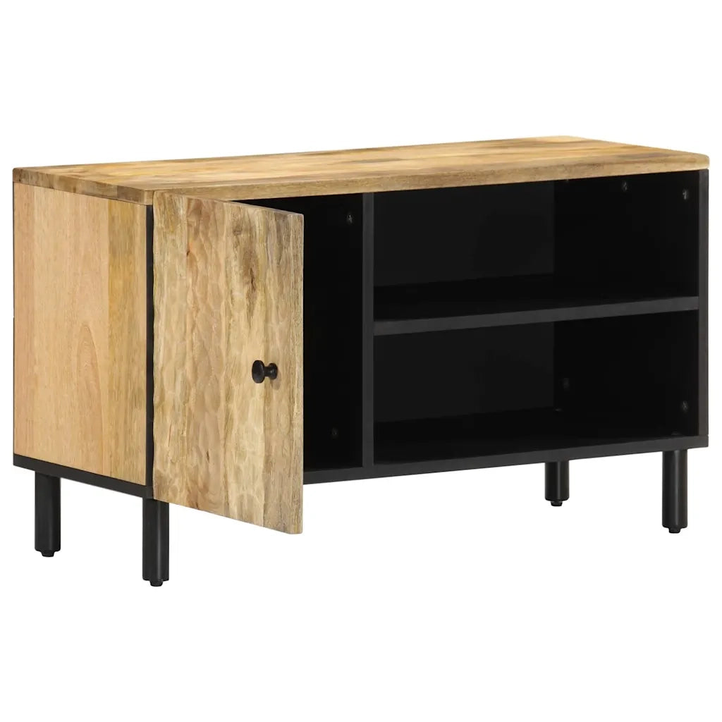 Mobile Porta TV 80x31x46 cm in Legno Massello di Mango 356906