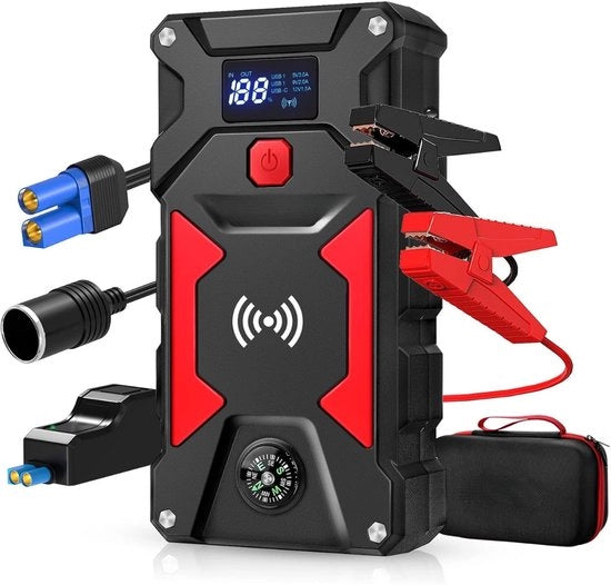 Kit di Avviamento per Auto - Assistenza di Avviamento - Assistenza di Avviamento per Auto - Kit di Avviamento Powerbank

Specifiche Tecniche:
- Capacità Batteria: 
- Corrente di Avviamento: 
- Volt: 
- Tempo di Avviamento: 
- Dimensioni: 
- Peso: