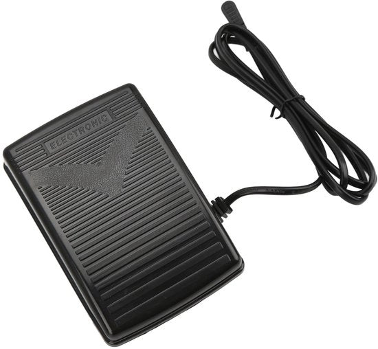 Pedale per la macchina da cucire - Installazione semplice - Accessorio di ricambio - Controller di sostegno per il piede - Materiale in plastica duraturo - Compatibile con SC220/6160/6180/5400/XL-400 - Pedale per macchina da cucire