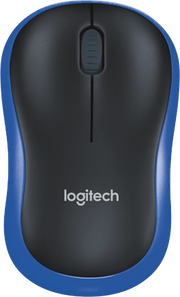 ORIGINAL Logitech Accessori per computer Blu 910-002239 M185 - Maus Mouse Logitech, senza fili, 2,4 GHz, ricevitore wireless (USB), portata 10 m, 3 pulsanti, 1000 DPI, rotella di scorrimento a 2 vie, blu