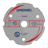Disco da Taglio Multiuso Dremel DSM500 per Plastica Legno Cartongesso PVC