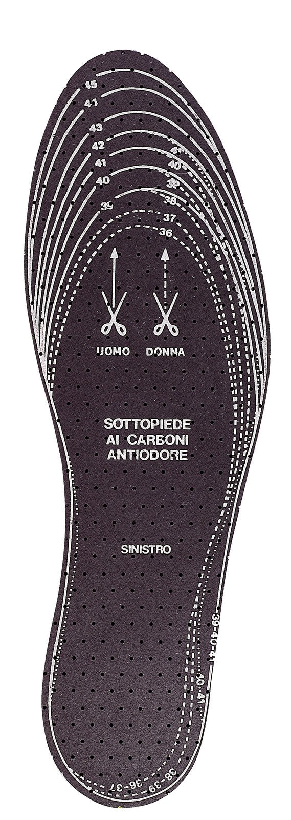 solette dx-sx "carbone" mis.da 36 a 46 cod:ferx.34984