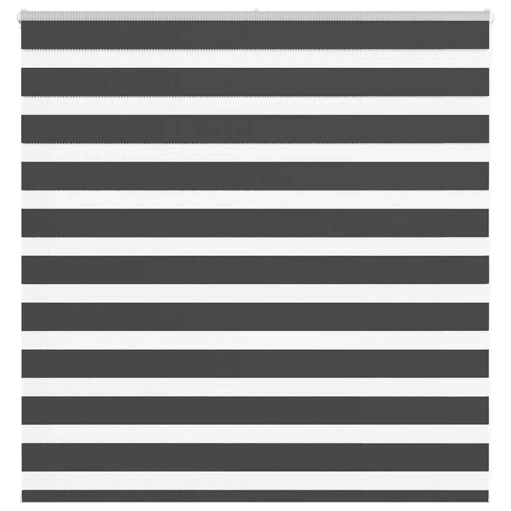 Tenda a Rullo Zebra Nero Larghezza Tessuto 140,9 cm Poliestere
