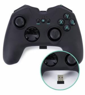 Gamepad nacon pcgc 200wl gaming pc wireless black - PCGC-200WL