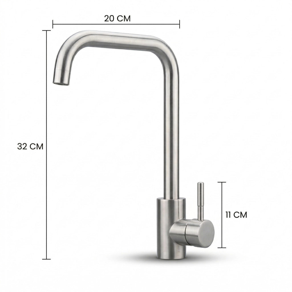 RUBINETTO MISCELATORE PER BAGNO LAVABO LAVANDINO CROMATO MONOCOMANDO CASA S9004