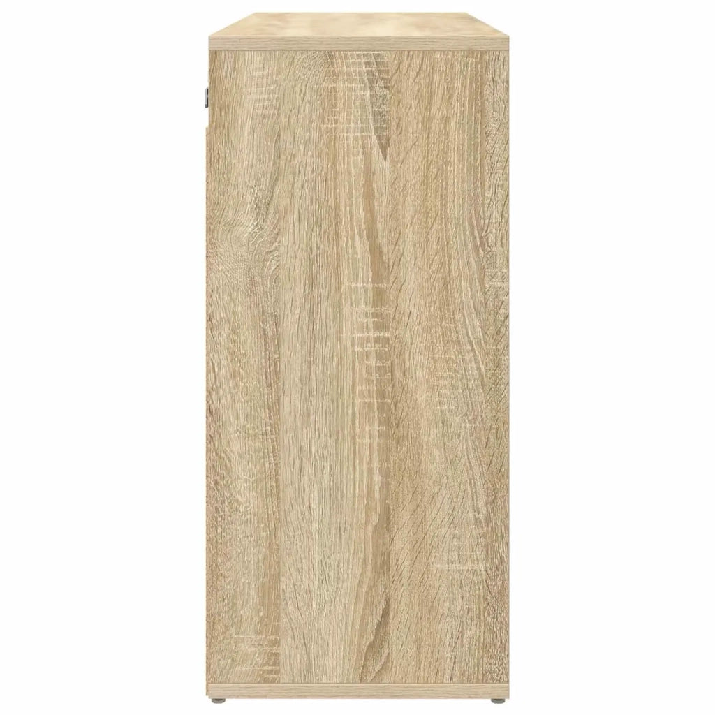 Mobile per scarpe-Scarpiera Rovere Sonoma 77,5 x 30 x 67 cm