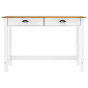 Consolle Hill con 2 Cassetti 110x45x74 cm in Massello di Pino 288994