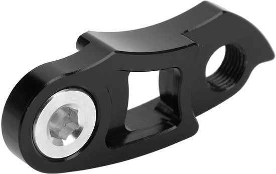 Sostegno Derailleur in Alluminio - Estensione 41 mm - Incrementa la Capacità di Cambio - Adatto per 36T/56T - Incluso Viti - Peso Leggero 19 gr - Sostegno Derailleur per Bicicletta