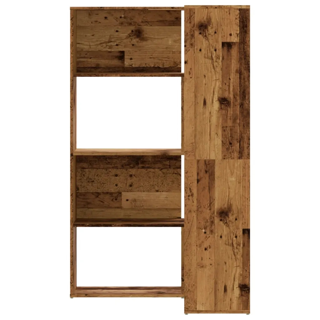 Libreria a 4 Ripiani Legno Vecchio 85x85x140 cm in Truciolare 3307817