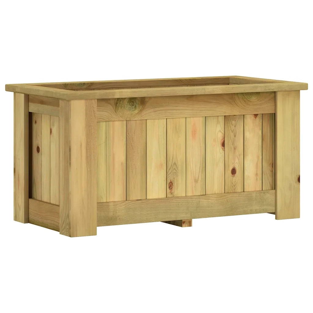 Fioriera Rialzata 100x50x50 cm in Legno di Pino Impregnato cod mxl 48877
