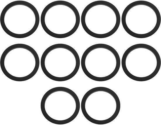 Fitting Camlock Gomma - 10 Pezzi - Sigillatura Perfetta e Impermeabile - 3 Pollici - Duraturo e Affidabile - Adatto per Diverse Applicazioni - Codice Articolo: 10 Stuks