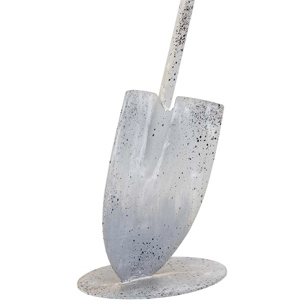 Pala decorativa da giardino in metallo 22,86x12,07x55,25h cm