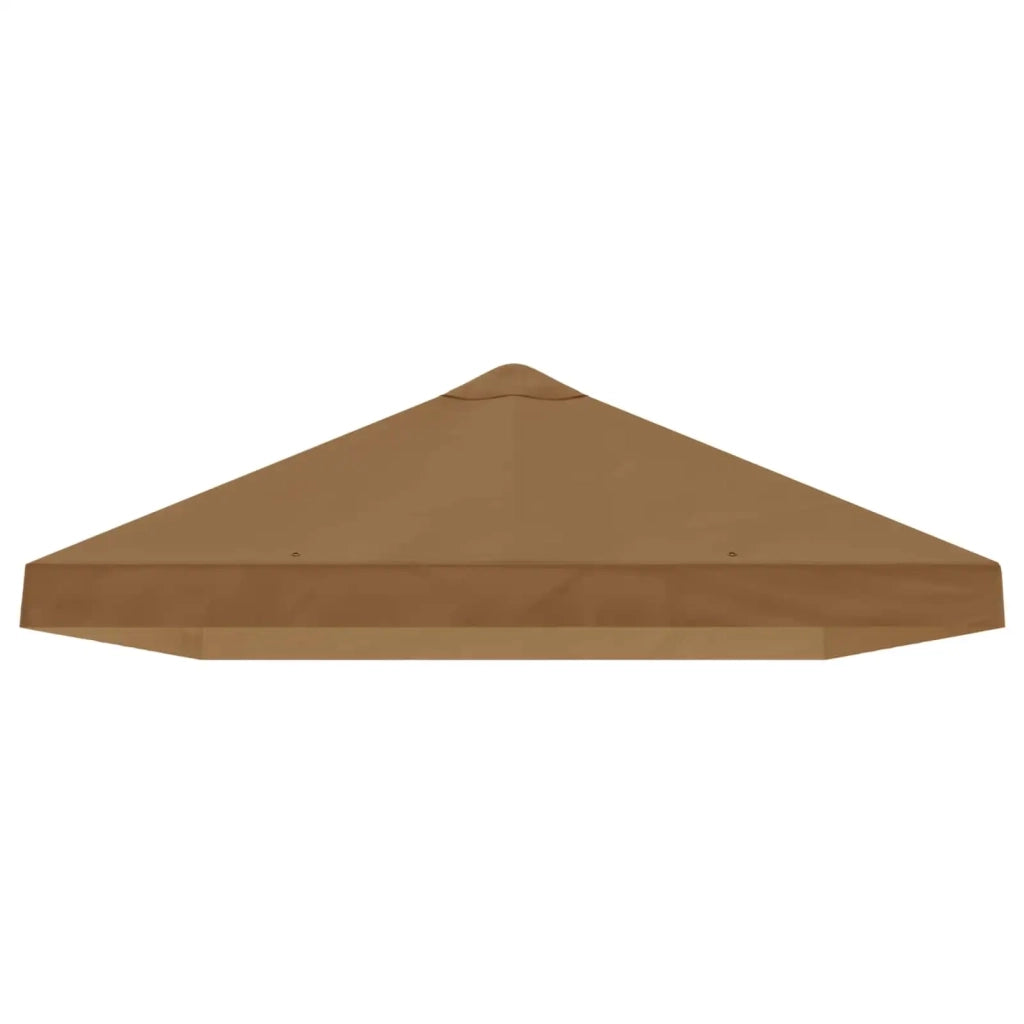 Copertura Tenda Gazebo 6 x 3 m Beige Poliestere 190 900398