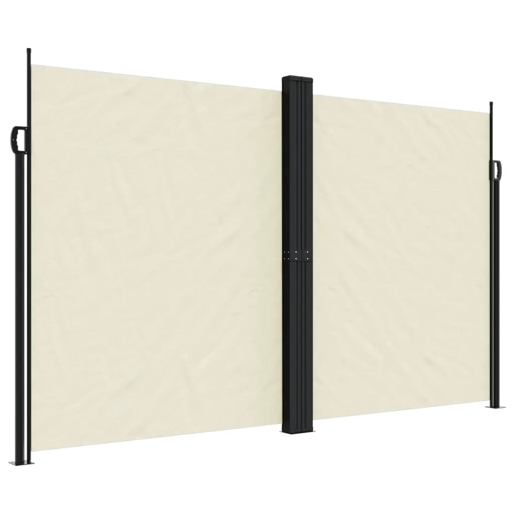 Tenda da Sole Laterale Retrattile Crema 200x600 cm