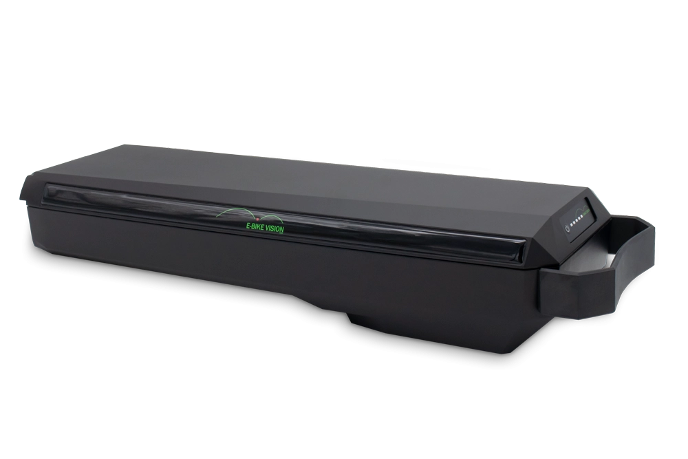 E-bike vision Batteria al portapacchi per Bosch active / performance line 624wh - 36v/17.1ah
