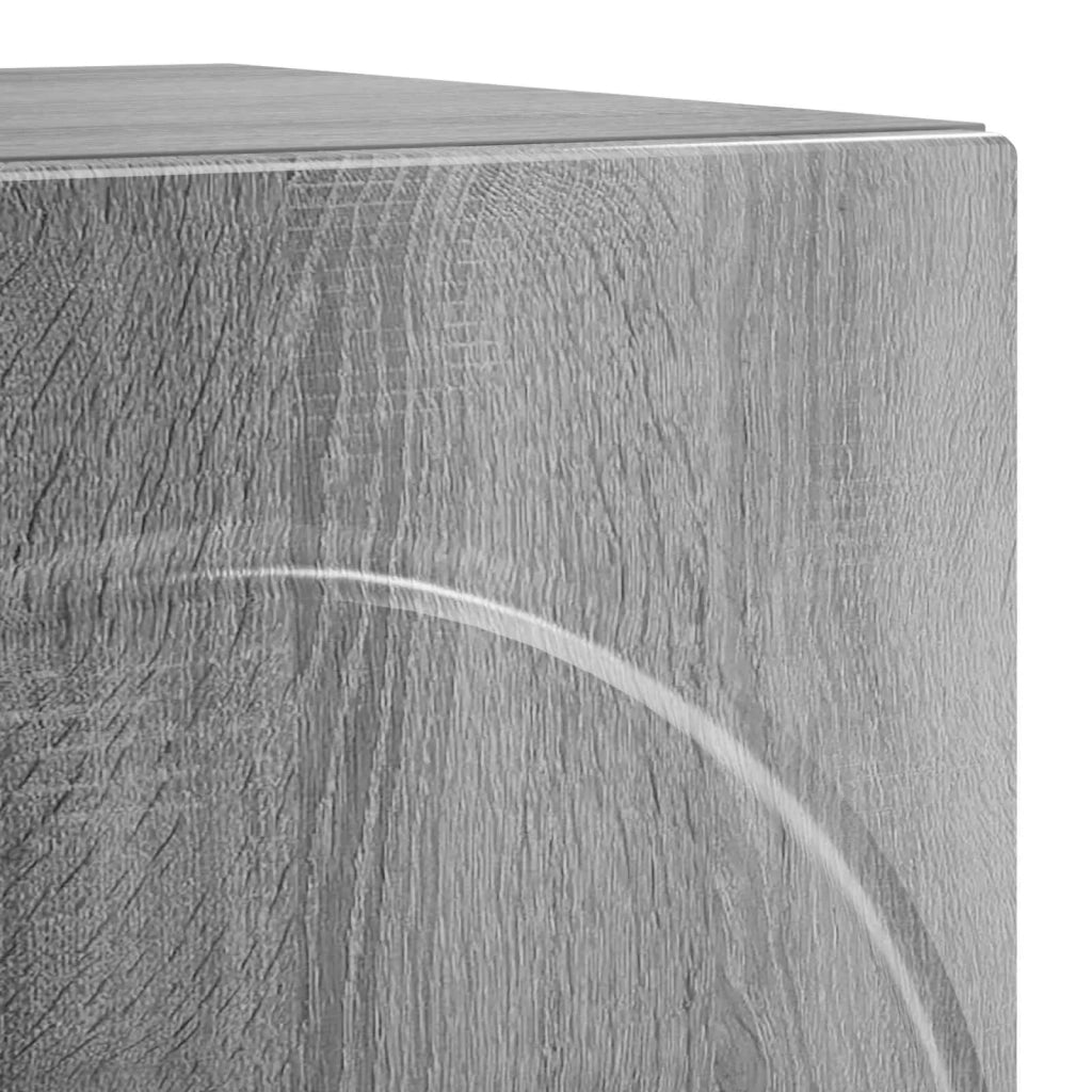Armadio da Notte Sonoma grigio 33,5 x 34,5 x 50 cm 8011417