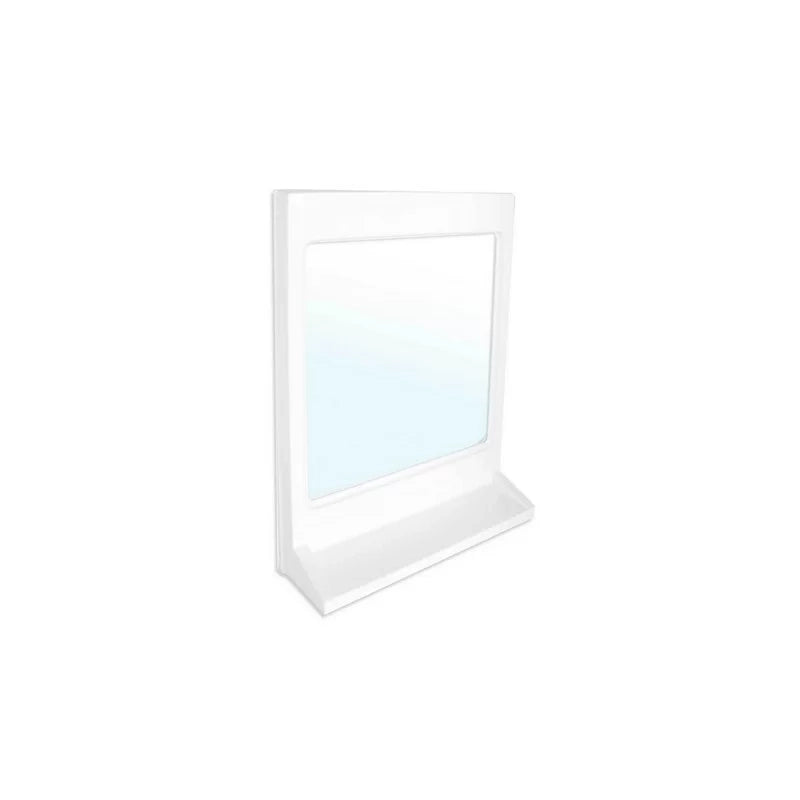 Specchio rettangolare con mensola dimensioni cm L. 37 x H. 50 modello athena