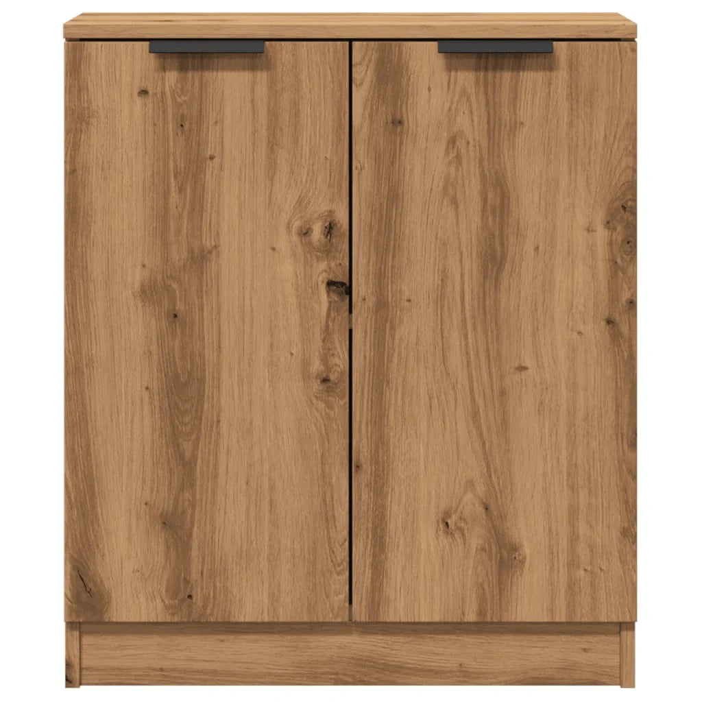 Buffet credenza cassettiera mobiletto mobile contenitore organizer per cucina soggiorno salotto fatto a mano 60 x 30 x 70 cm legno ingegnerizzato marrone 02_0030815