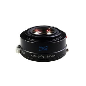 Adattatore Baveyes per obiettivi Nikon G e fotocamere Sony E (0,7x)