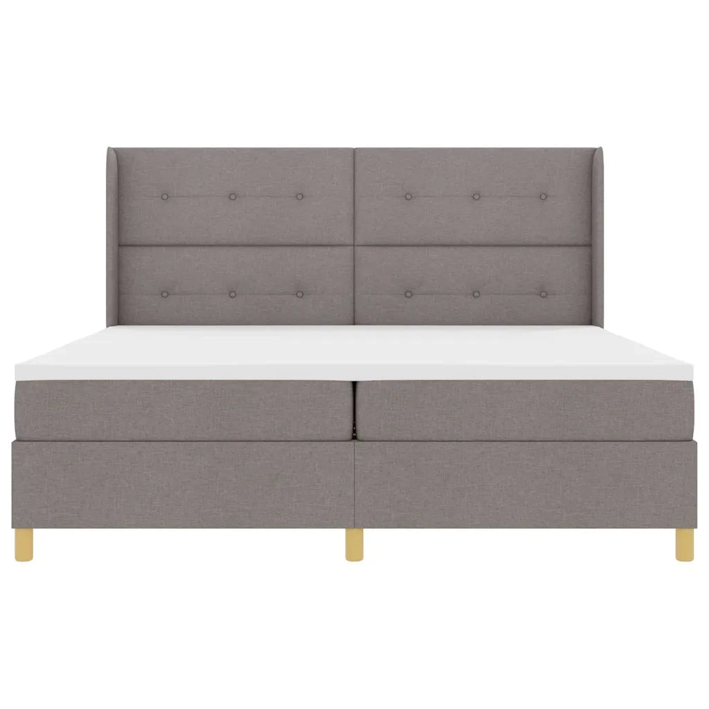 Letto a molle con strisce LED Talpa 200 x 200 cm Tessuto 3343718