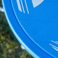 Tavolo e Sedie per Bambini da Giardino con Ombrellone Regolabile, Set 4 Pezzi, Età 3-6 Anni, Blu