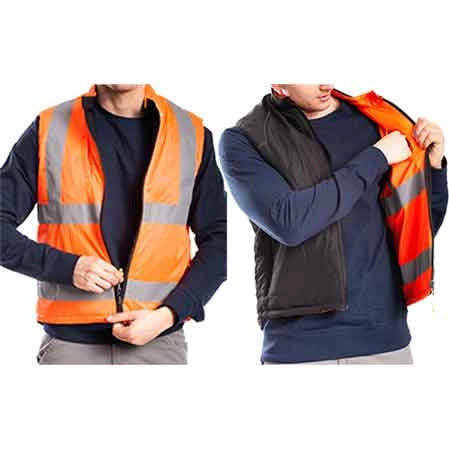 GILET TRAPUNTATO REVERSIBILE RICA LEWIS Tg. M - RICA LEWIS