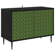 Mobile TV GELEEN 69 x 33 x 50,5 cm Rovere Nero 8007011