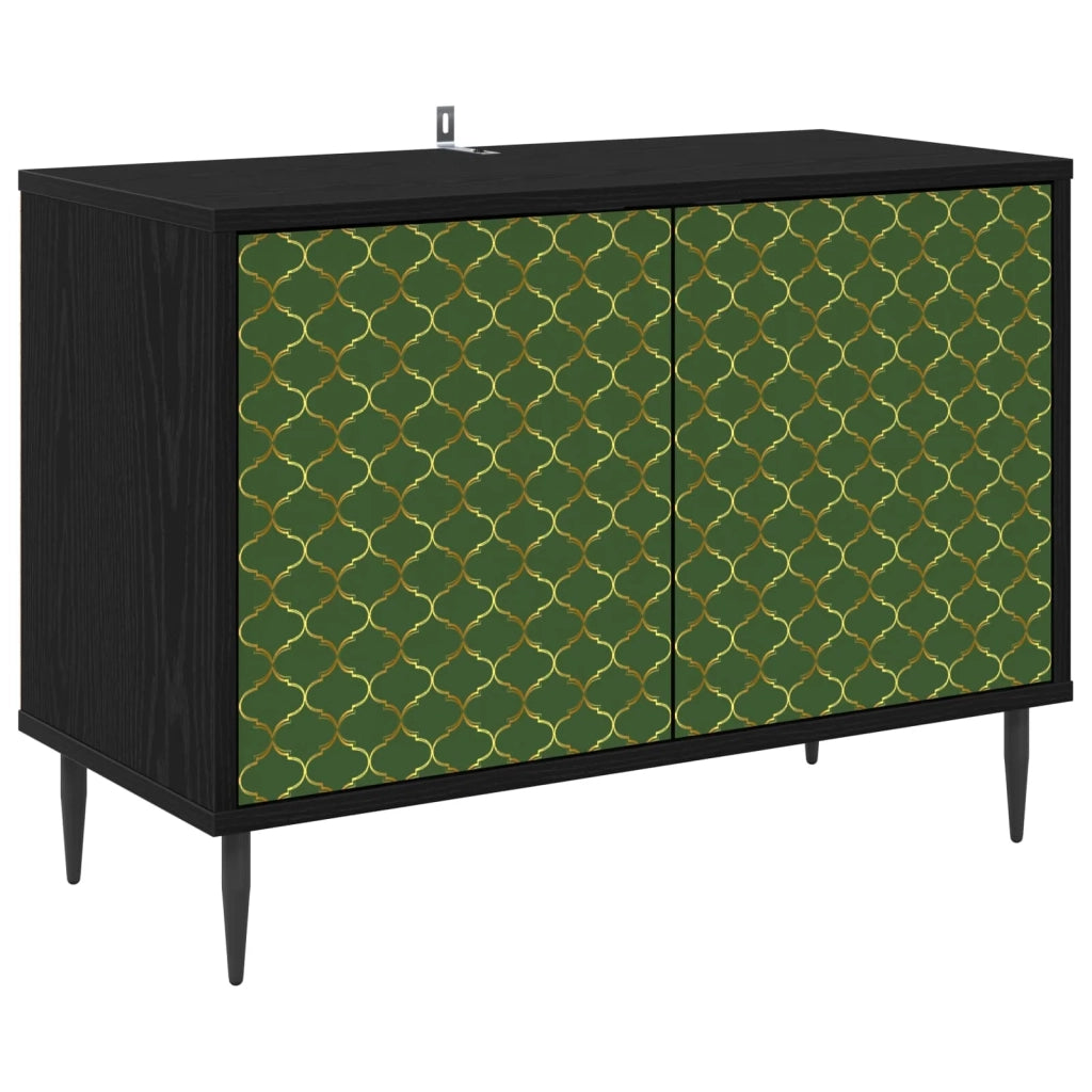 Mobile TV GELEEN 69 x 33 x 50,5 cm Rovere Nero 8007011