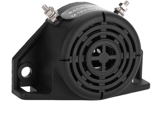 Alarme di Ritorno in Retromarcia 102dB Super Potente - Allarme Acustico Idroimpermeabile - Materiale ABS - Installazione Facile - Progettazione Universale - Duraturo e Resistente alla Corrosione - Fischietto di Allarme